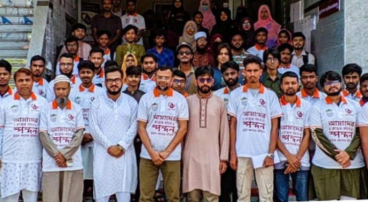 কেকেবিএইউতে যাত্রা সূচনা করলো ‘লাল স্পন্দন ক্লাব’